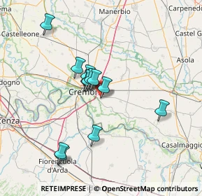 Mappa Via Bardelli, 26040 Bonemerse CR, Italia (12.12917)