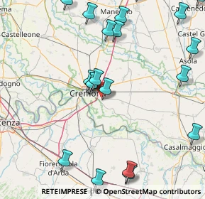 Mappa Via Bardelli, 26040 Bonemerse CR, Italia (21.0135)