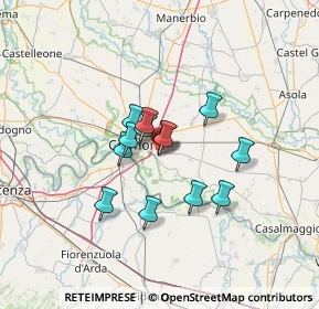 Mappa Via Bardelli, 26040 Bonemerse CR, Italia (9.21846)