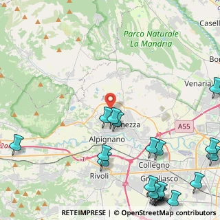 Mappa Via Ilaria Alpi, 10044 Pianezza TO, Italia (6.7195)