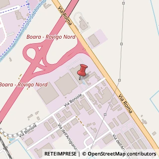 Mappa Via Boniole, 8, 35040 Boara Pisani, Padova (Veneto)