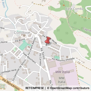 Mappa Via Antonio Gramsci, 4, 10055 Condove, Torino (Piemonte)