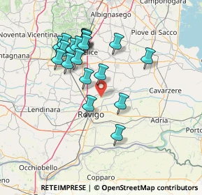 Mappa Via Goito, 45100 Mardimago RO, Italia (13.556)