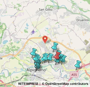 Mappa Via Almese, 10044 Pianezza TO, Italia (2.05938)