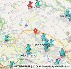 Mappa Via Almese, 10044 Pianezza TO, Italia (2.92875)