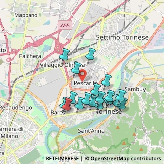 Mappa Corso Lombardia, 10099 Area Produttiva TO, Italia (1.63667)