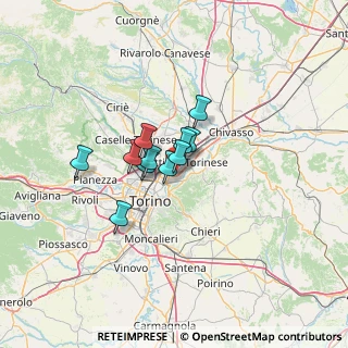 Mappa Corso Lombardia, 10099 Area Produttiva TO, Italia (7.62455)