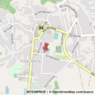 Mappa Via Pelissere, 9, 10040 Villar Dora, Torino (Piemonte)
