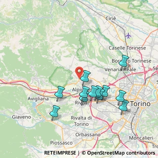 Mappa Via Tetti Gai, 10091 Alpignano TO, Italia (7.30917)