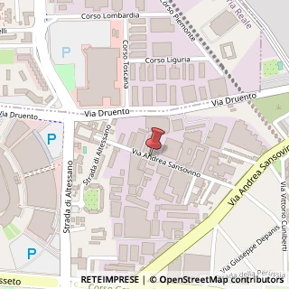 Mappa Via Andrea Sansovino, 243/55, 10151 Torino, Torino (Piemonte)