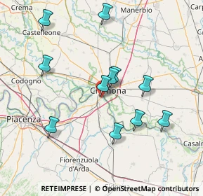 Mappa Via Francesco Mascherpa, 29010 Castelvetro Piacentino PC, Italia (14.58727)