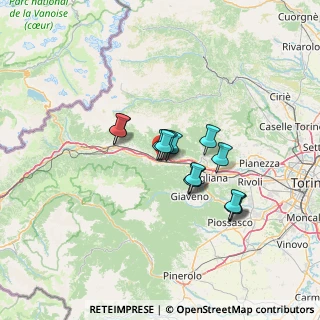 Mappa Via Augusto Abegg, 10050 Borgone Susa TO, Italia (9.72)