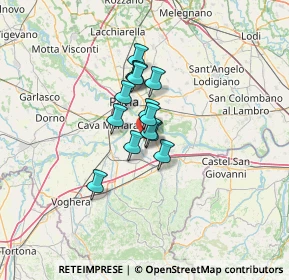 Mappa Loc. Campanina, 27041 Casanova Lonati PV, Italia (7.72143)