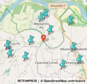 Mappa Loc. Campanina, 27041 Casanova Lonati PV, Italia (2.5675)