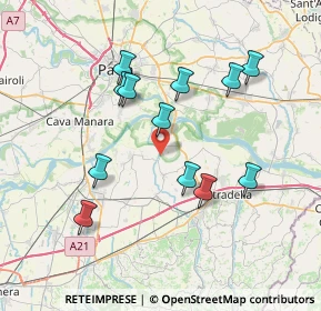 Mappa Loc. Campanina, 27041 Casanova Lonati PV, Italia (7.06)
