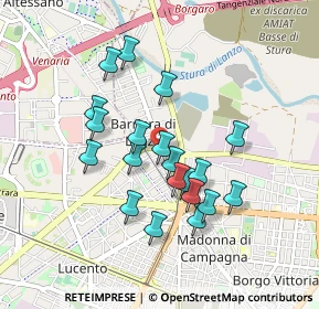 Mappa Via Caltanissetta, 10148 Torino TO, Italia (0.778)