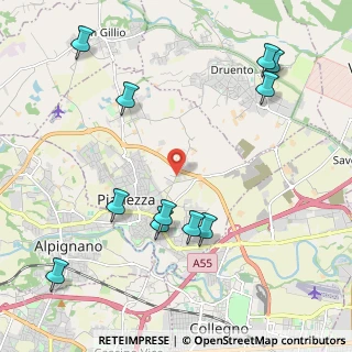 Mappa Via Druento, 10044 Pianezza TO, Italia (2.5172727272727)