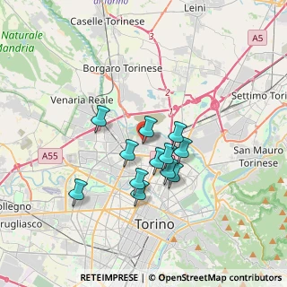 Mappa Via Reiss Romoli, 10048 Torino TO, Italia (2.67917)