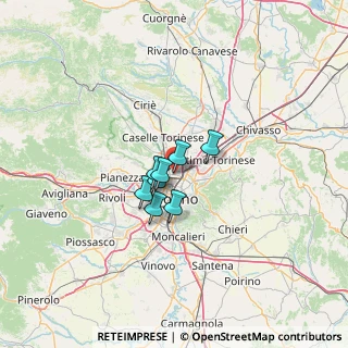 Mappa Via Reiss Romoli, 10048 Torino TO, Italia (26.34182)