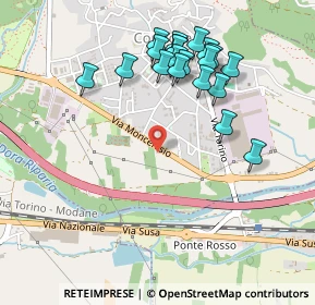 Mappa Via Moncenisio, 10055 Condove TO, Italia (0.5045)