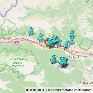 Mappa Viale IV Novembre, 10050 Sant'Antonino di Susa TO, Italia (6.0675)