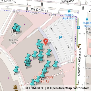 Mappa Strada Com. Altessano Centro commerciale Area 12 a, 10151 Torino TO, Italia (0.08391)