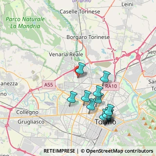 Mappa Strada Com. Altessano Centro commerciale Area 12 a, 10151 Torino TO, Italia (4.40286)
