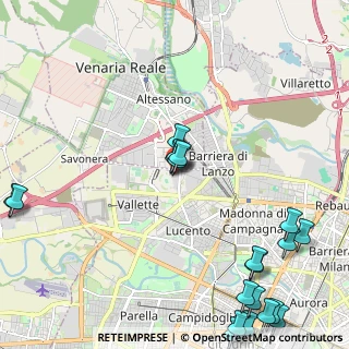 Mappa Strada Com. Altessano Centro commerciale Area 12 a, 10151 Torino TO, Italia (3.0475)