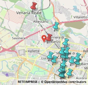 Mappa Strada Com. Altessano Centro commerciale Area 12 a, 10151 Torino TO, Italia (2.61105)