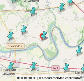 Mappa Via del Mago, 27010 Monticelli Pavese PV, Italia (6.80867)