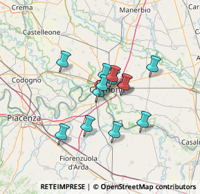 Mappa Quartiere Longo, 29010 Castelvetro Piacentino PC, Italia (9.48538)