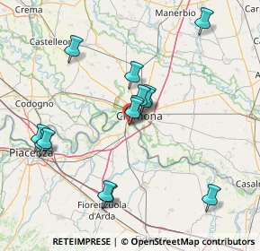 Mappa Quartiere Longo, 29010 Castelvetro Piacentino PC, Italia (14.83643)