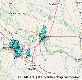 Mappa Quartiere Longo, 29010 Castelvetro Piacentino PC, Italia (17.33615)