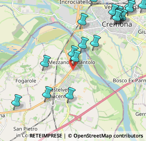 Mappa Quartiere Longo, 29010 Castelvetro Piacentino PC, Italia (2.8365)