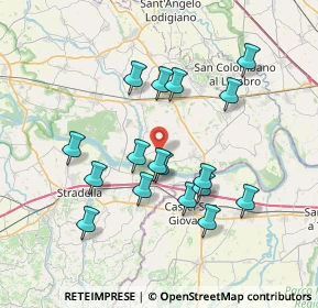 Mappa Via Roma, 27017 Zerbo PV, Italia (6.87294)