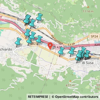 Mappa Via Nazionale del, 10050 Villar Focchiardo TO, Italia (1.241)