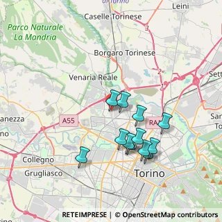 Mappa Str. Altessano 110, 10151 Torino TO, Italia (3.4125)