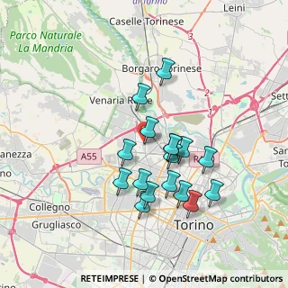 Mappa Str. Altessano 110, 10151 Torino TO, Italia (3.15471)