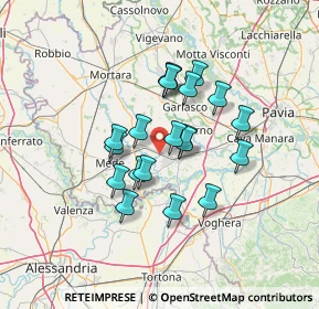 Mappa 27032 Ferrera Erbognone PV, Italia (10.528)
