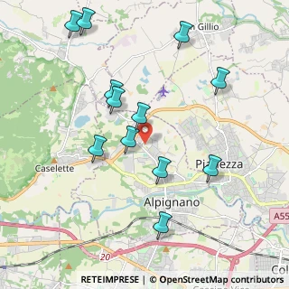 Mappa Via Mompellato, 10091 Alpignano TO, Italia (2.095)