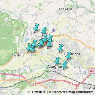 Mappa Via Mompellato, 10091 Alpignano TO, Italia (1.26857)