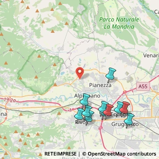 Mappa Via Mompellato, 10091 Alpignano TO, Italia (5.01)