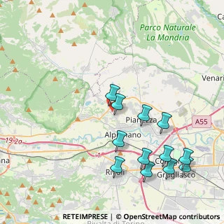 Mappa Via Mompellato, 10091 Alpignano TO, Italia (4.47667)