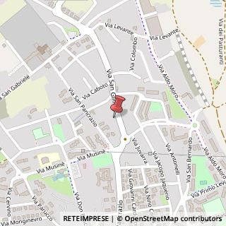 Mappa Via San Gillio,  9, 10040 Pianezza, Torino (Piemonte)
