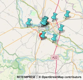 Mappa Via del Commercio, 46034 Borgo Virgilio MN, Italia (5.81083)