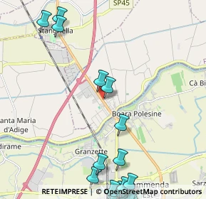 Mappa Via I Maggio, 35040 Boara Pisani PD, Italia (3.332)