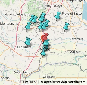 Mappa Via I Maggio, 35040 Boara Pisani PD, Italia (10.0265)