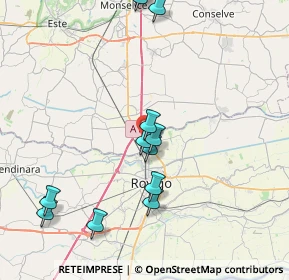 Mappa Via I Maggio, 35040 Boara Pisani PD, Italia (8.56167)