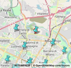 Mappa Via Reiss Romoli, 10147 Torino TO, Italia (3.8795)