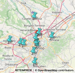 Mappa Via Reiss Romoli, 10147 Torino TO, Italia (6.67182)